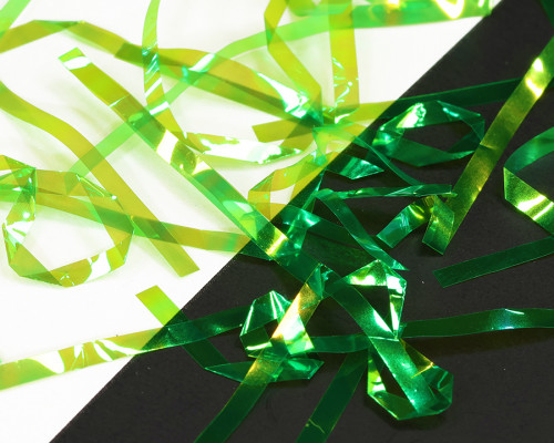 Fine FlashBack Strips, 2 mm, Fluo Chartreuse Pearl / 21 Fine FlashBack Strips, 2 mm, Fluo Chartreuse Pearl / 21